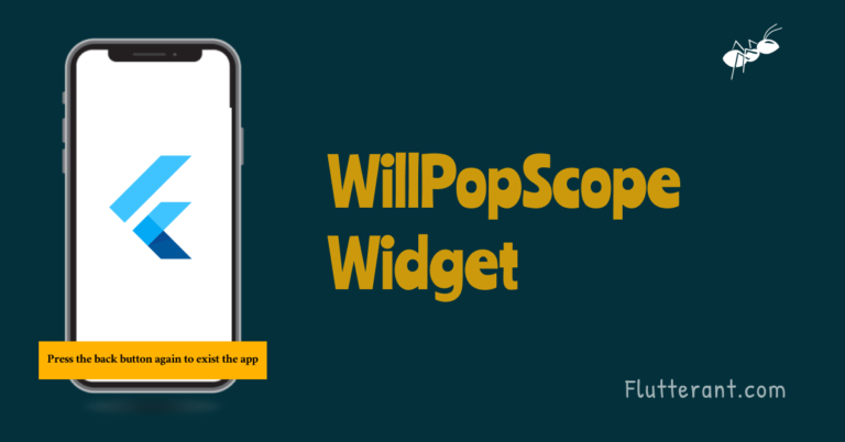 WillPopScope