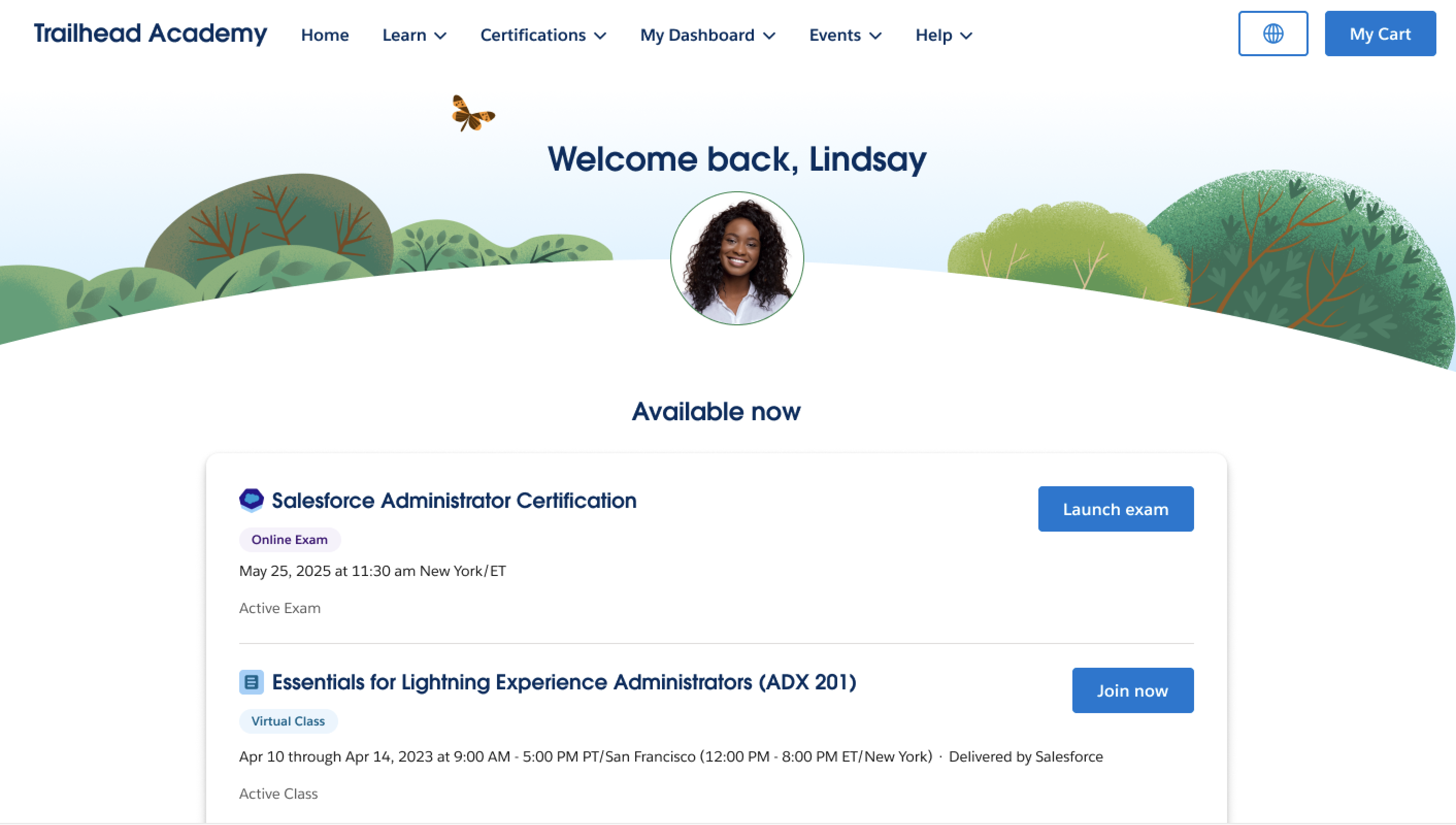 New Salesforce Certification Experience, Trailhead Academy